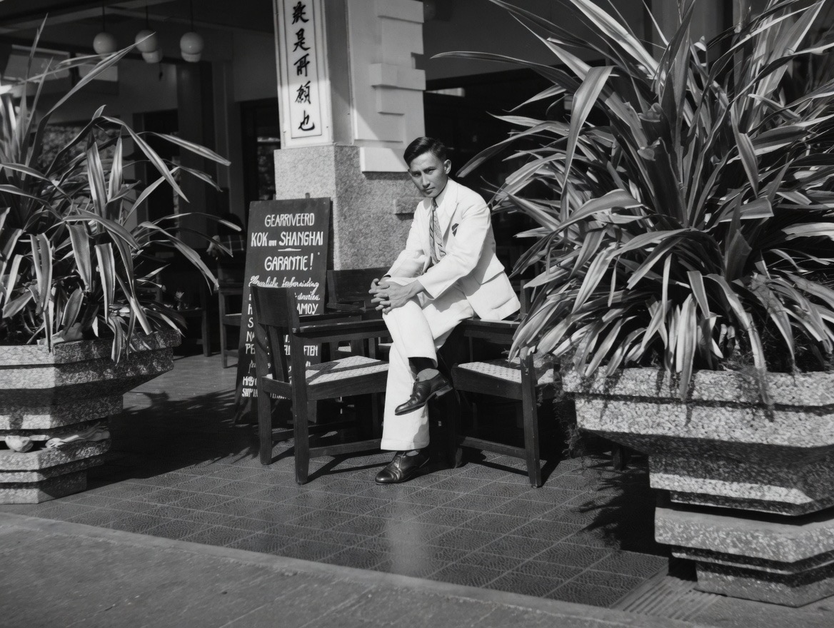 Fasad Elita dan sudut alun-alun Bandung